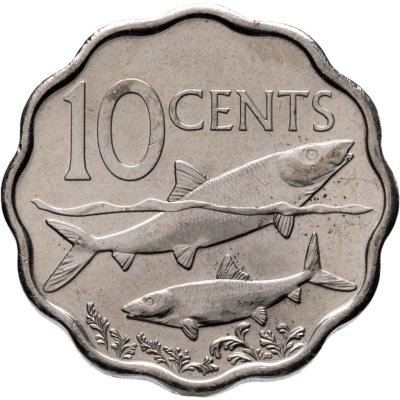купить Багамы 10 центов (cents) 2010