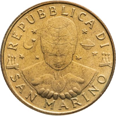 купить Сан-Марино 200 лир (lire) 1997