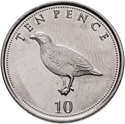 купить Гибралтар 10 пенсов (pence) 2016