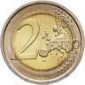 Купить Италия 2 евро 2018 "60 лет основанию Министерства здравоохранения"