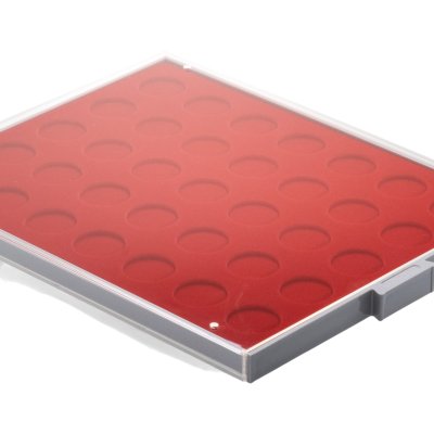 купить Бокс на 35 монет диаметром до 30 мм (Lindner, Германия)