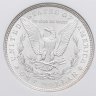 Купить США 1 доллар (dollar) 1887 Доллар Моргана, без отметки монетного двора, в слабе NGC MS64