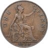 Купить Великобритания 1 пенни (penny) 1934