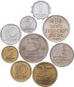 Купить Израиль, набор из 9 монет 1960-1980