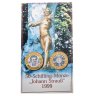 Купить Австрия 50 шиллингов 1999 "100 лет со дня смерти Иоганна Штрауса" в официальном буклете