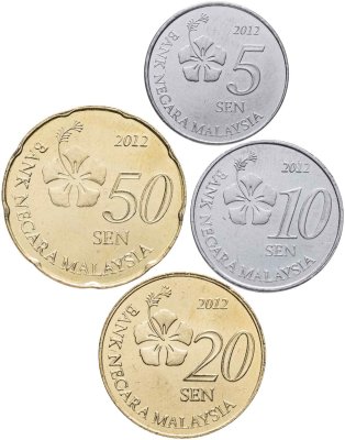 купить Малайзия. Набор №5 (4 монеты) 2012