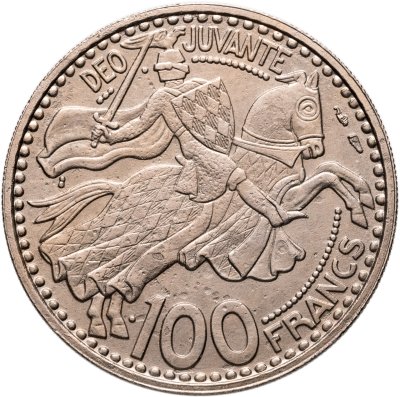 купить Монако 100 франков 1950