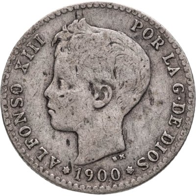 купить Испания 50 сентимо (centimos) 1900