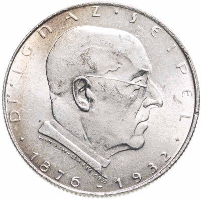 купить Австрия 2 шиллинга 1932 "Игнац Сейпель"