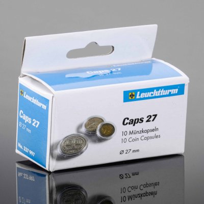 купить Круглая капсула для монет Leuchtturm 27 мм