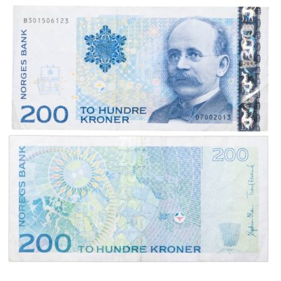 купить Норвегия 200 крон 2009 года