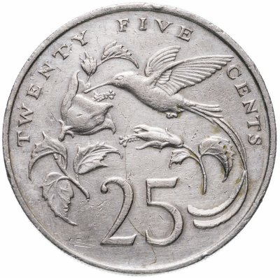 купить Ямайка 25 центов 1982