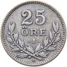 Купить Швеция 25 эре (ore) 1934