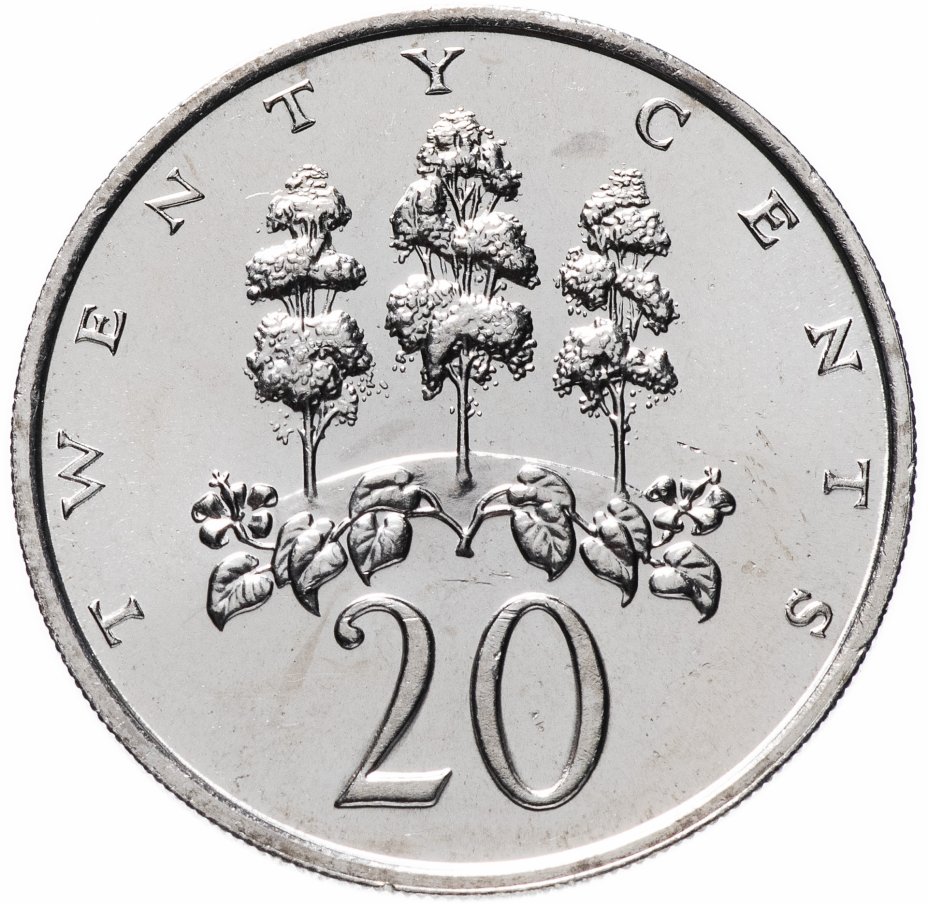 купить Ямайка 20 центов (cents) 1988
