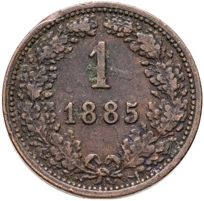 купить Австрия 1 крейцер (kreuzer) 1885