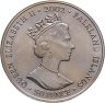 Купить Фолклендские острова 50 пенсов (pence) 2002 "50 лет правлению Королевы Елизаветы II - королева, говорит в микрофон"