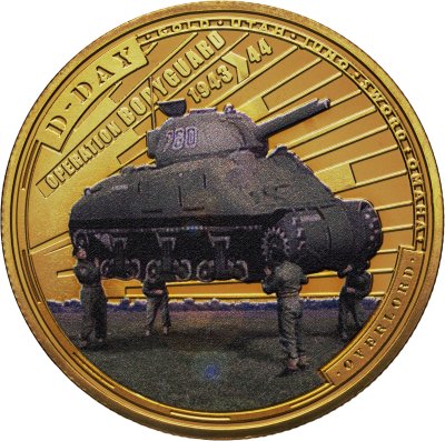 купить Соломоновы Острова 50 центов 2024 "D-Day - Операция Bodyguard"