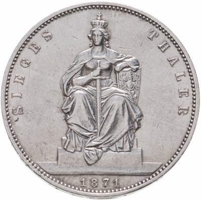 купить Пруссия 1 талер 1871 Победный талер