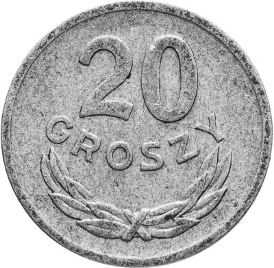 купить Польша 20 грошей (groszy) 1972