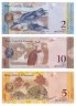 Купить Венесуэла набор из 3 банкнот 2, 5, 10 боливаров 2013