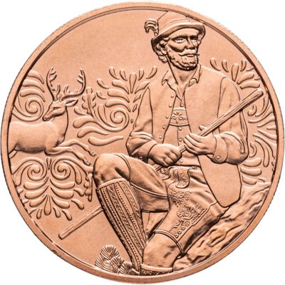 купить Австрия 10 евро 2025 - Трахт - Ледерхозен (кожа)