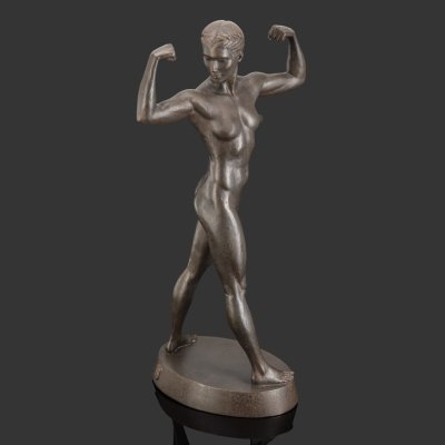 купить Скульптура "Мастер спорта", бронза, Российская Федерация, 2019 г.
