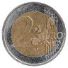 Купить Ирландия 2 евро 2002