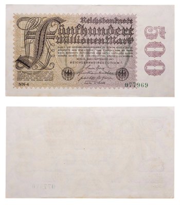 купить Германия 500000000 марок 1923