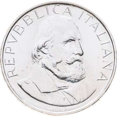 купить Италия 500 лир (lire) 1982 "100 лет со дня смерти Джузеппе Гарибальди"