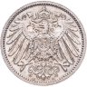 Купить Германия 1 марка 1907 Знак монетного двора: "A" - Берлин