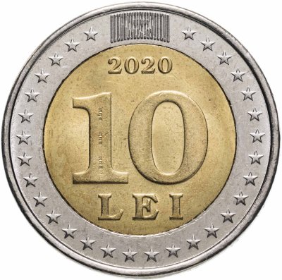 купить Молдова (Молдавия) 10 леев (lei) 2020 "30 лет Национальному флагу Молдавии"