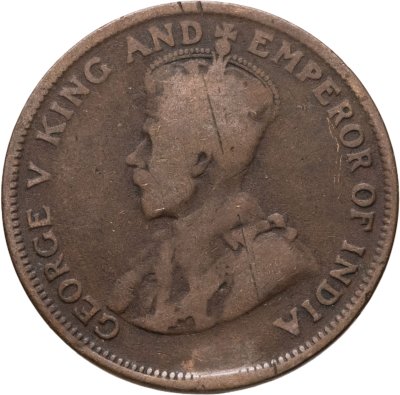 купить Британский Гондурас 1 цент (cent) 1916