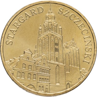купить Польша 2 злотых 2007 [KM#Y.613] Древние города Польши. Волость Старгард-Щециньски