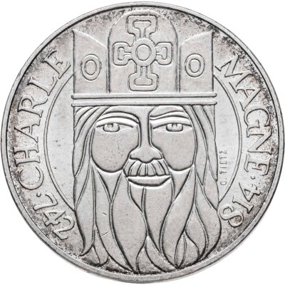 купить Франция 100 франков (francs) 1990 "Карл Великий"