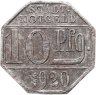 Купить Германия, Крайльсхайм 10 пфеннигов 1920