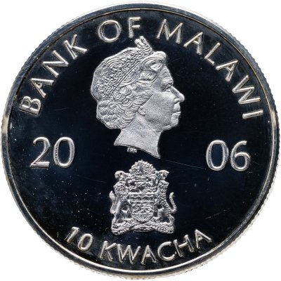 купить Малави 10 квач 2006 Игры XXIX летней Олимпиады Пекин-2008 - прыжки в воду