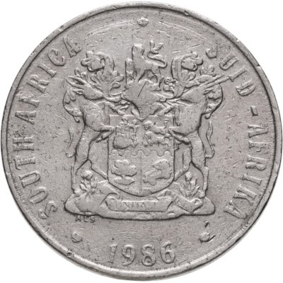 купить ЮАР 50 центов (cents) 1986