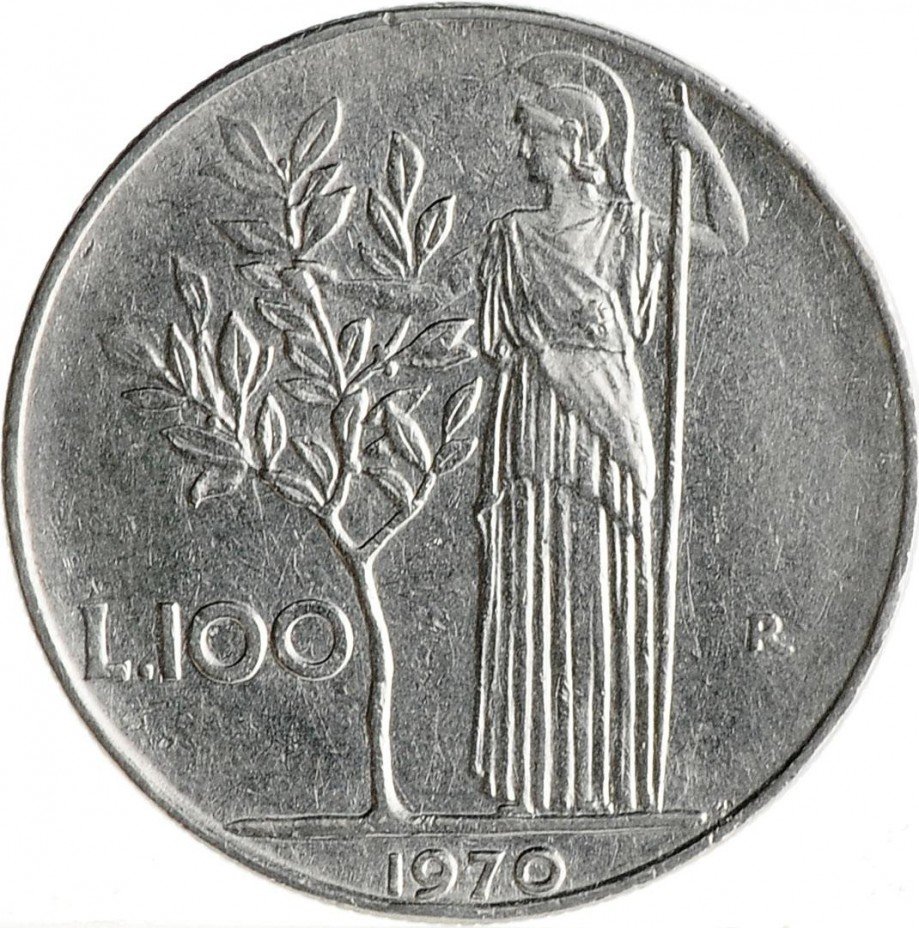 купить 100 лир 1970