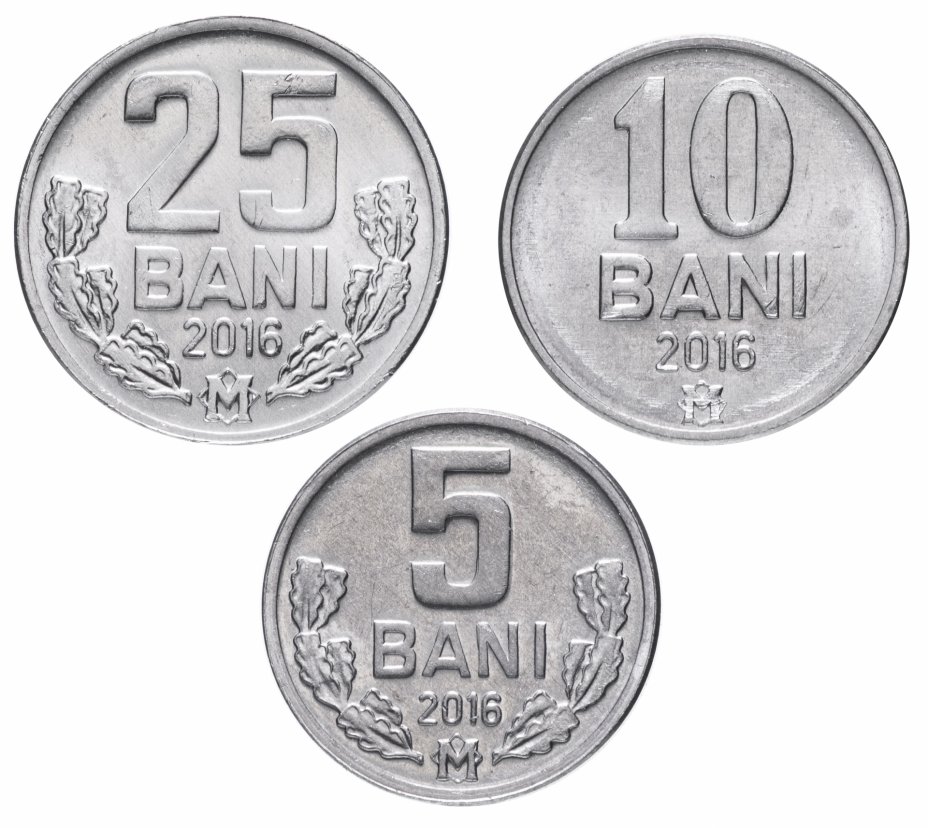 купить Молдавия набор из 3 монет 2016 года