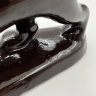 Купить Статуэтка "Барс" с геральдическим щитом, на котором имеется надпись "Псков", Завод «Псковский гончар», керамика, глазурь, СССР, 1980-1990 гг.
