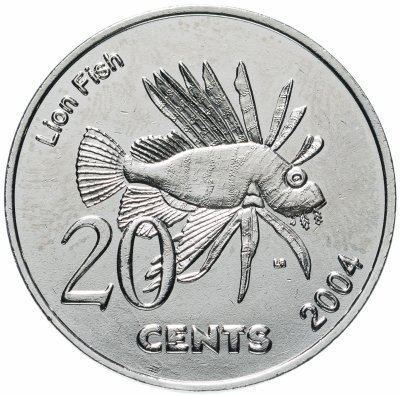 купить Кокосовые острова 20 центов 2004