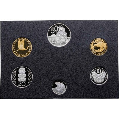 купить Новая Зеландия набор из 6 монет 2003-2004 PROOF в родном футляре