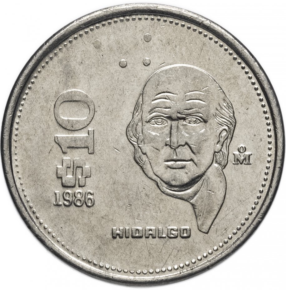 купить Мексика 10 песо 1985-1990