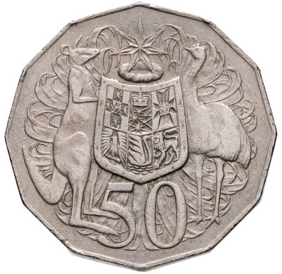 купить Австралия 50 центов 1976
