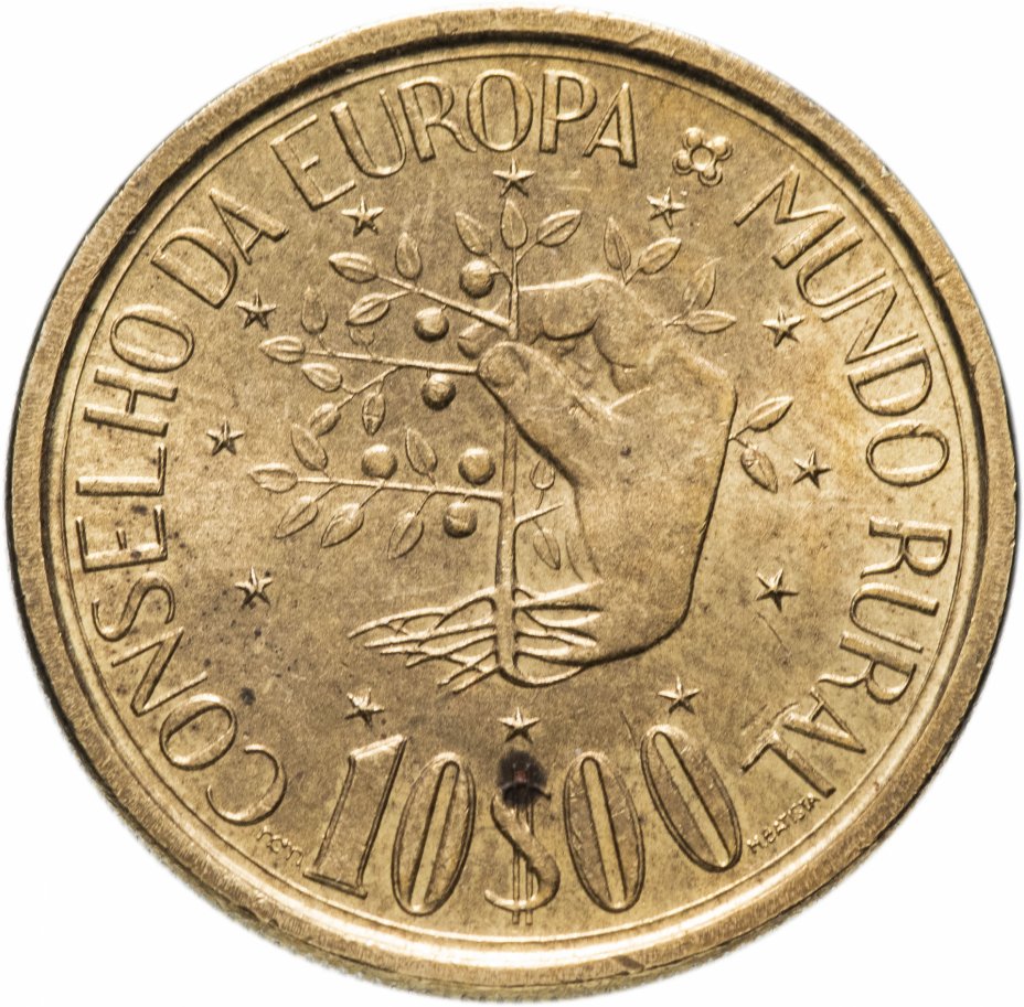 купить Португалия 10 эскудо (escudos) 1987  "Совет Европы - Программа «Сельский мир»"