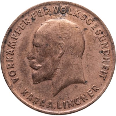 купить Жетон 20 пунктов "70 лет Карлу Лингнеру" Германия (Дрезден)