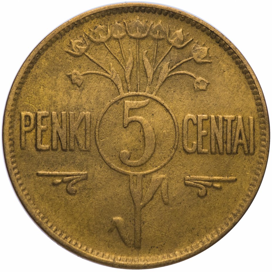 купить Литва 5 центов (cents) 1925