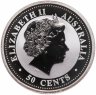 Купить Австралия 50 центов (cents) 2005   Восточный календарь - Год Петуха