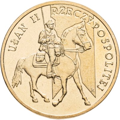 купить Польша 2 злотых 2011 "История польской кавалерии - Улан 2-ой Республики"
