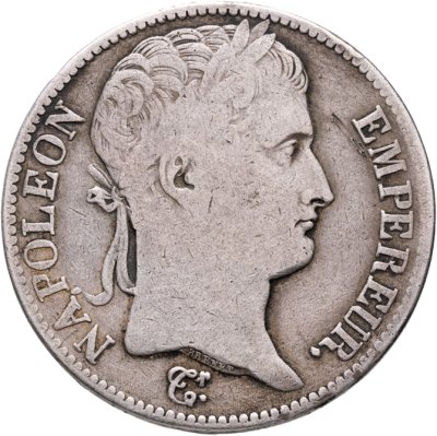 купить Франция 5 франков (francs) 1811, с портретом Наполеона I Бонапарта